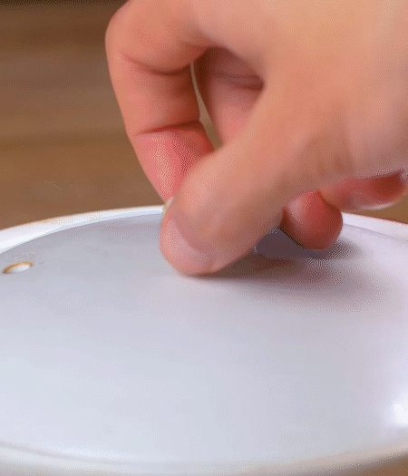 關(guān)火后燜5分鐘。