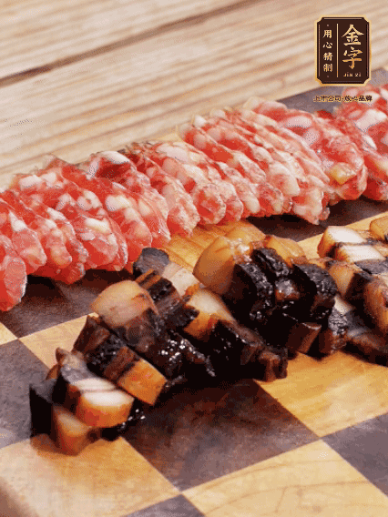 金字二八臘腸、金字醬油肉切薄片