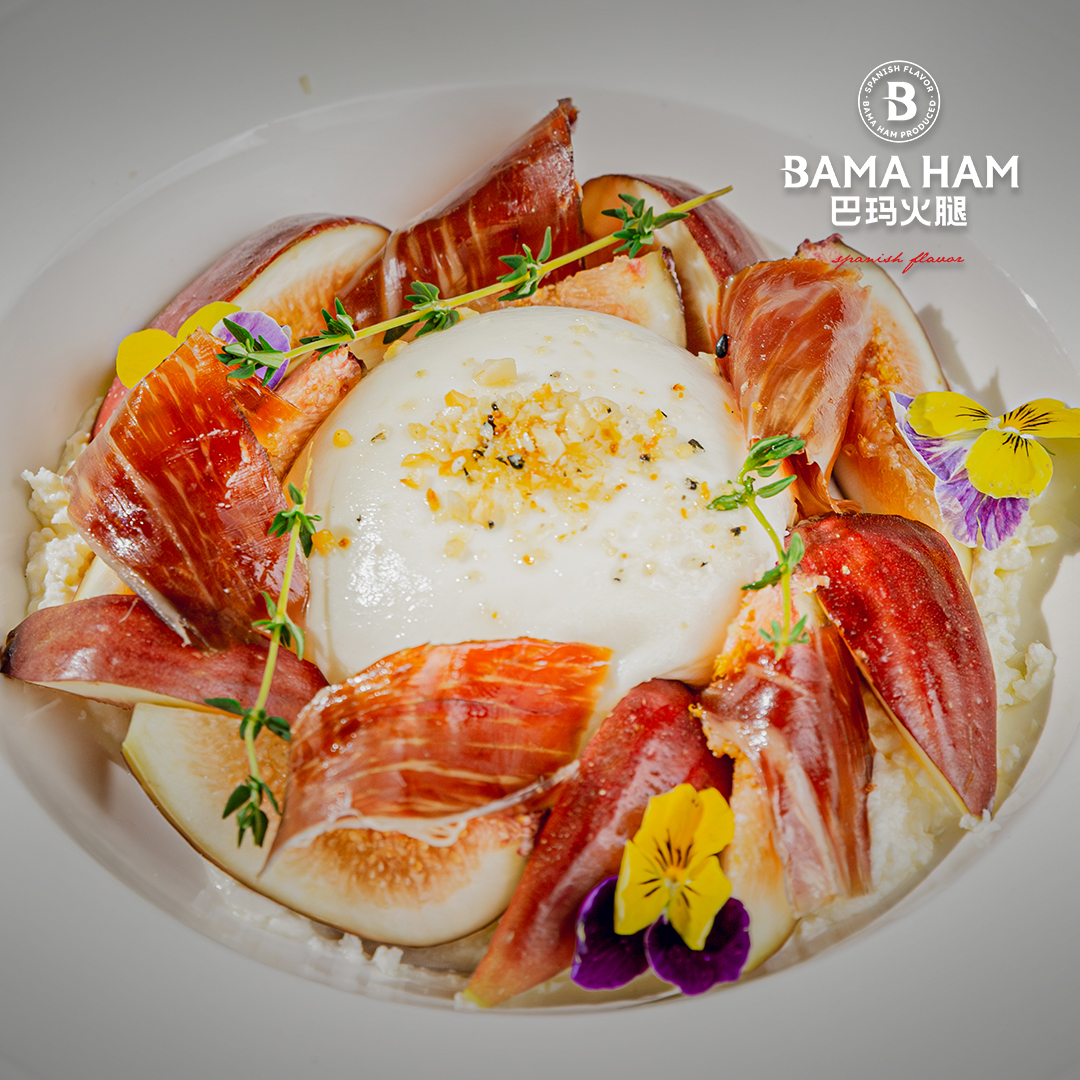 巴瑪火腿無(wú)花果布拉塔沙拉